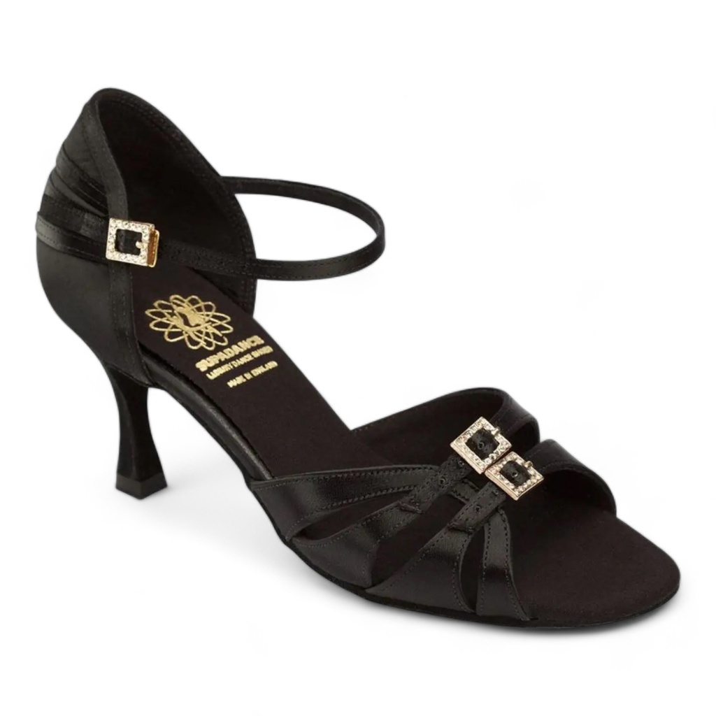 Modell 1057 Black Satin (2,5" (7cm), SD, normal, UK 2,0 (ca. EU 34), nicht vegan (Standard))