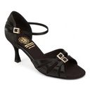 Style 1057 Black Satin