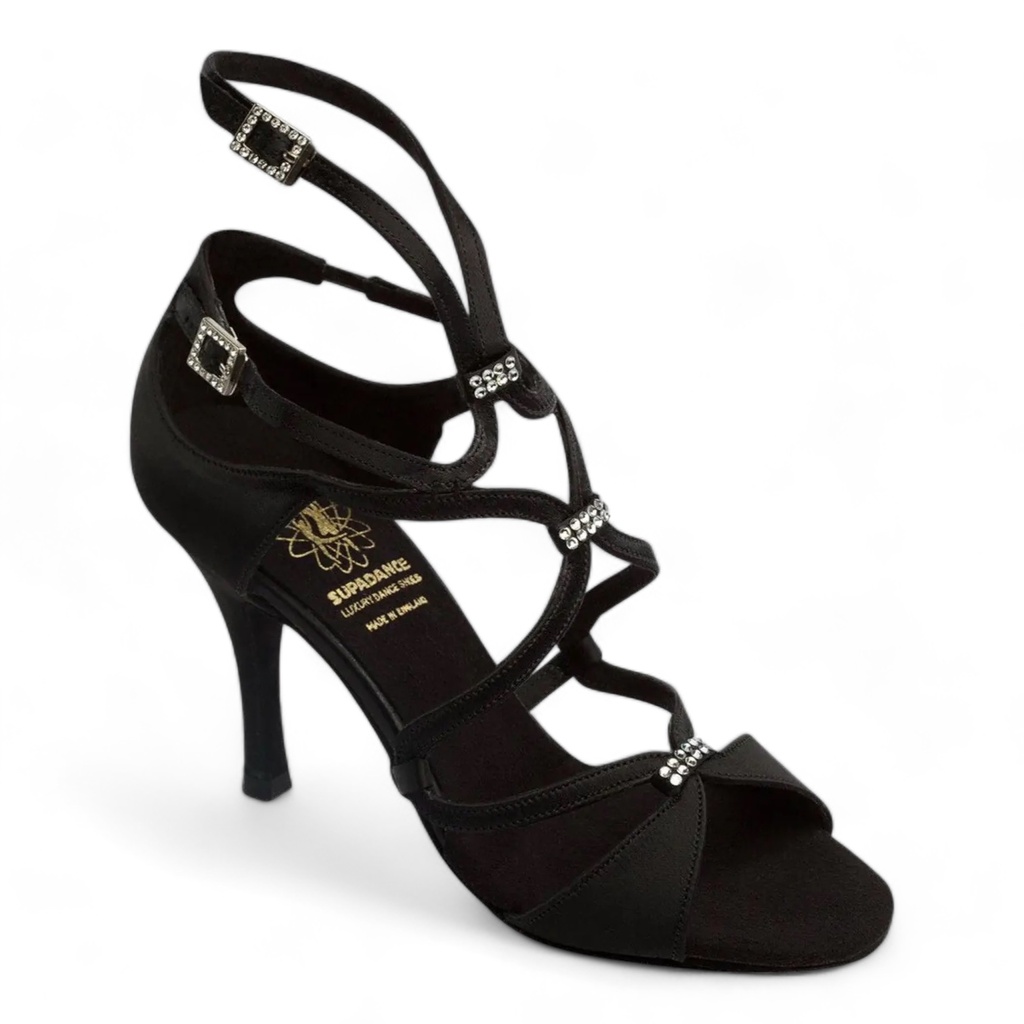 Style 1062 Black Satin (2,5" (6,3 cm), Stiletto, normal, UK 2,0 (ca, EU 34), non vegan)