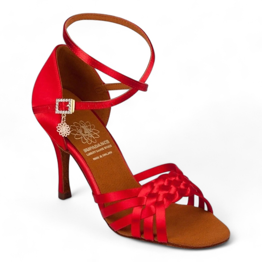 Modèle 1178 Red Satin (2,5" (6,3 cm), Stiletto, normal, UK 2,0 (ca, EU 34), non végétalien)