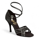 Modell 1178 Black Satin / Silver Shimmer