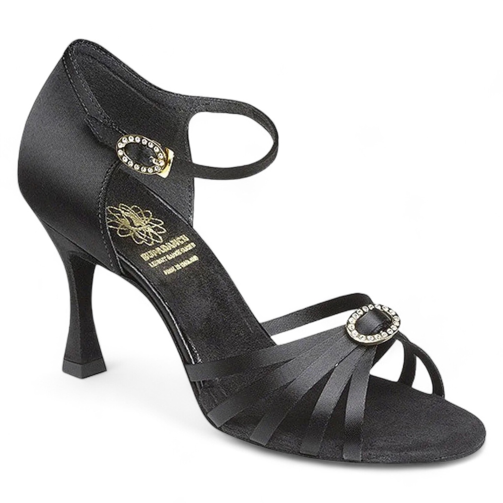 Modèle 1516 Black Satin (2" (5,08 cm), normal, UK 2,0 (ca, EU 34), non végétalien)