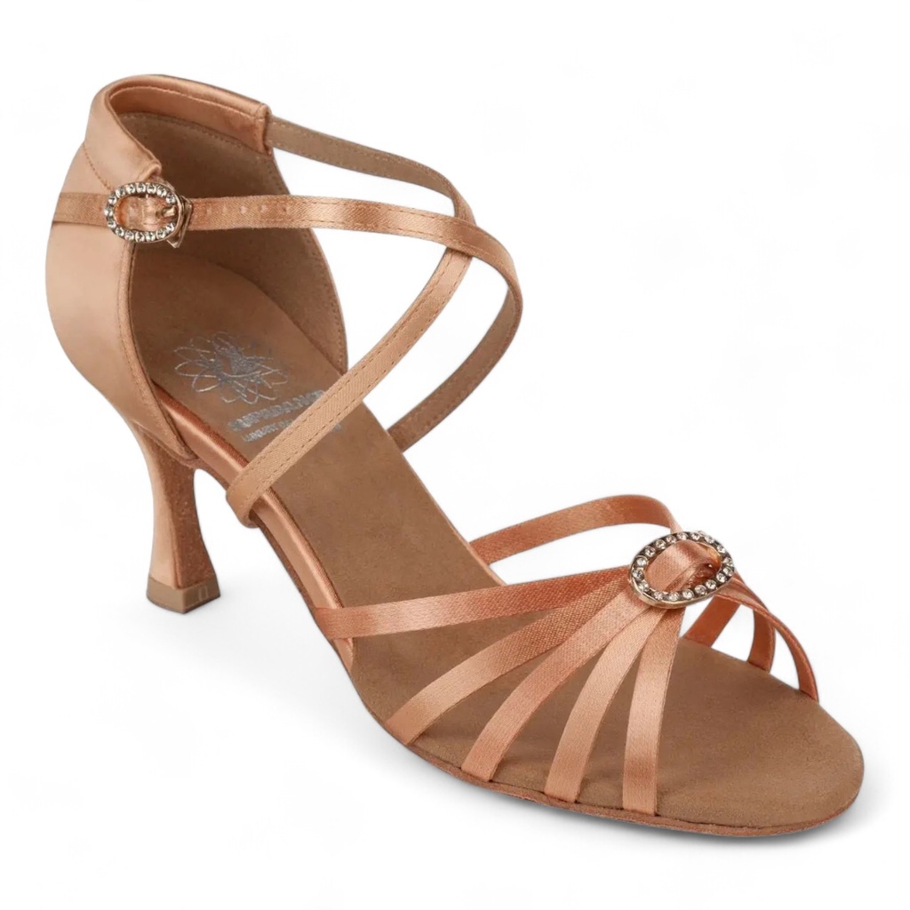 Modèle 1518 Flesh Satin (2" (5,08 cm), UK 2,0 (ca, EU 34), non végétalien)