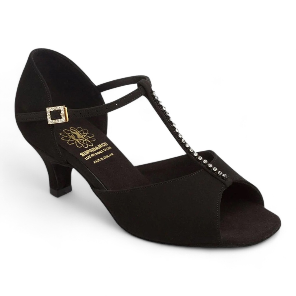 Style 1529 Black Nubuck (Flare, wide (W), UK 2,0 (ca, EU 34), non vegan)