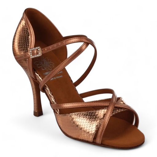 Modell 1073 Bronze Embossed Leather