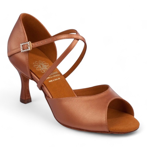 Modèle 1329 Dark Tan Sateen Leather