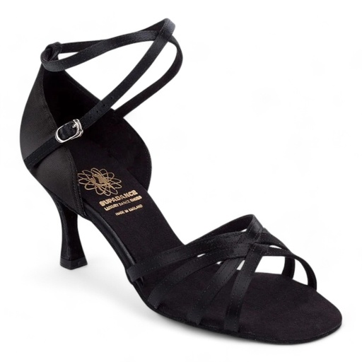 Style 7844 Black Satin (VEGAN)