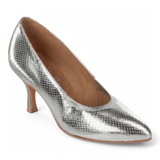 Modell 1001 Silver Embossed Leather